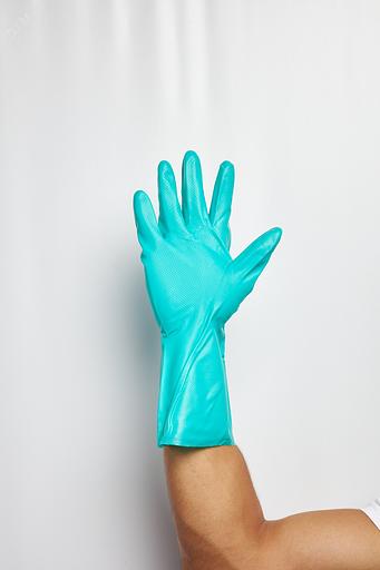 Перчатки VE801 химически стойкие нитриловые размер 8 фото 2