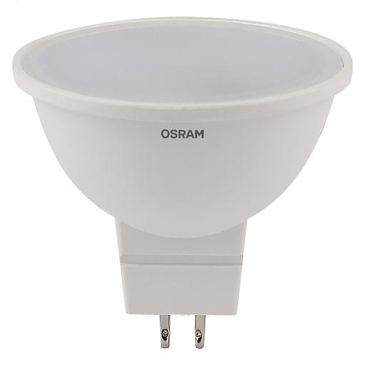 Лампа светодиодная LED 7 Вт GU5.3 4000К 560Лм спот 220 В (замена 60Вт) OSRAM фото 2