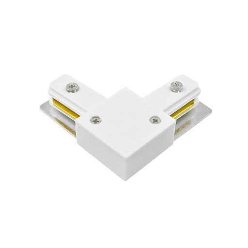 Коннектор белый L-обр. PTR CL-WH фото 1