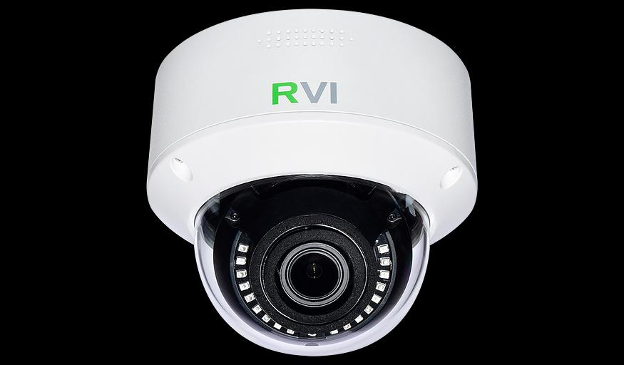 Видеокамера IP 5Мп купольная RVi-1NCD5069 (2.7-13.5) white фото 1