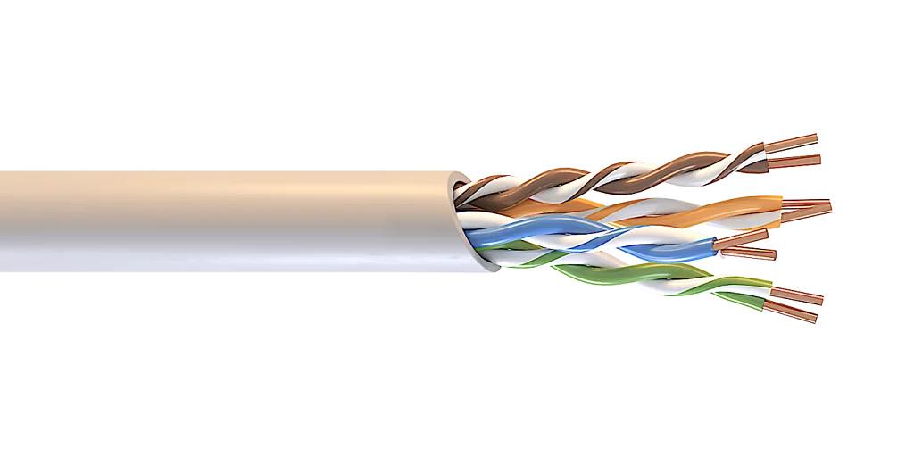 Кабель СегментЛАН U/UTP Cat5e PVCLSнг(А)-FRLS 2х2х0.52 фото 1