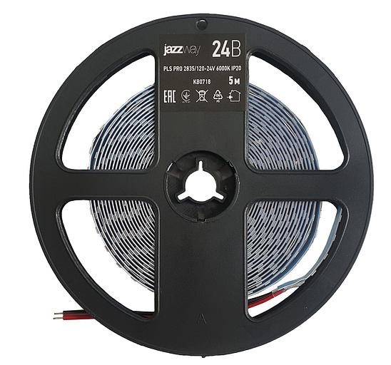 Лента светодиодная PLS PRO 2835/168-24V - 6000K IP20 5m Jazzway фото 2