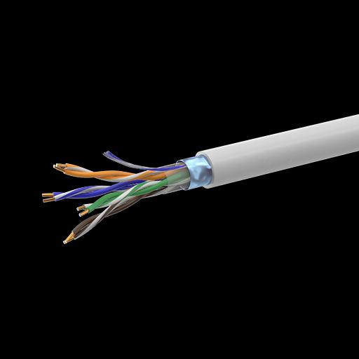 Витая пара FTP 4 пары AWG 24 Cat.5e внутренняя CCA (FTP 4x2x0,5 In/CCA) фото 2