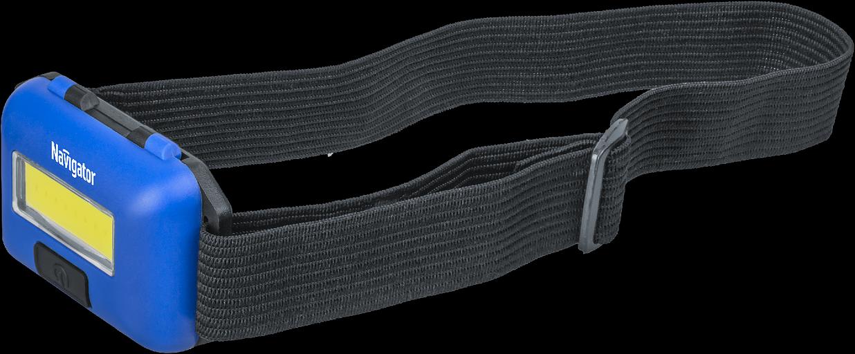 Фонарь светодиодный NPT-H24-3AAA 3Вт COB LED налобный фото 1