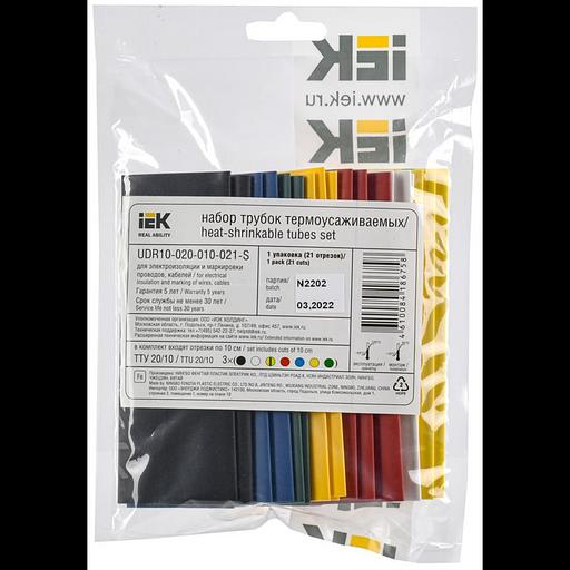 Набор ТТУ 20/10мм L=100мм 7 цветов (21шт/упак) фото 2