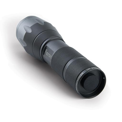 Фонарь светодиодный аккумуляторный USB ZOOM алюминий фото 2