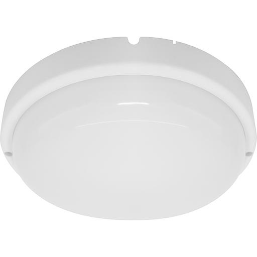 Светильник светодиодный ДБП-12w с акустическим датчиком 6500К 900Лм IP65 с дежурным режимом круглый белый фото 1