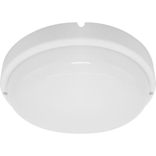 Светильник светодиодный ДБП-12w с оптико-акустическим датчиком 4000К 960Лм IP65 круглый белый фото 1