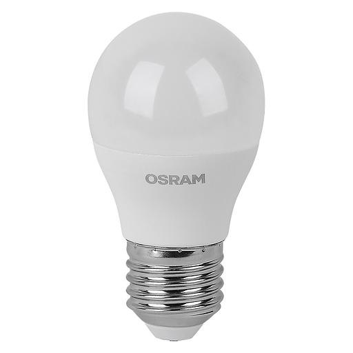 Лампа светодиодная LED 7 Вт E27 4000К 560Лм шарик 220 В (замена 60Вт) OSRAM фото 2