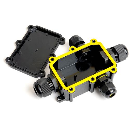 Коробка распределительная водонепроницаемая 4 выхода, с клеммой в комплекте, фото 3