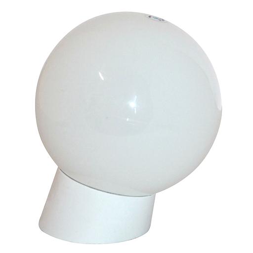 Светильник Шар 160 НББ 64-40-211 опал ПММА IP44 корпус наклонный белый ГУ фото 1