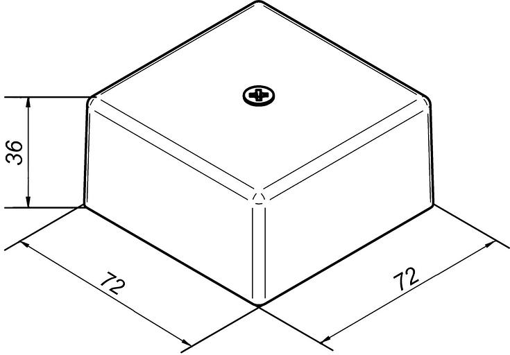 Коробка монтажная огнестойкая КМ-О(8к) - IP41 фото 4