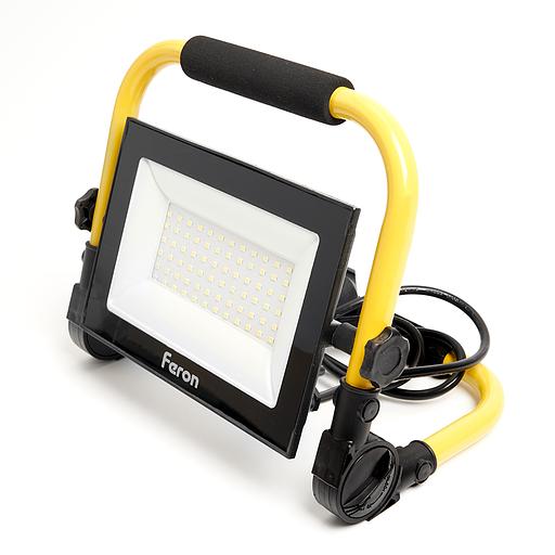 Прожектор светодиодный ДО-70w переносной 6400К 6300Лм IP65 фото 1