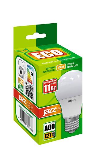 Лампа светодиодная LED 11w E27 теплый матовый груша фото 2