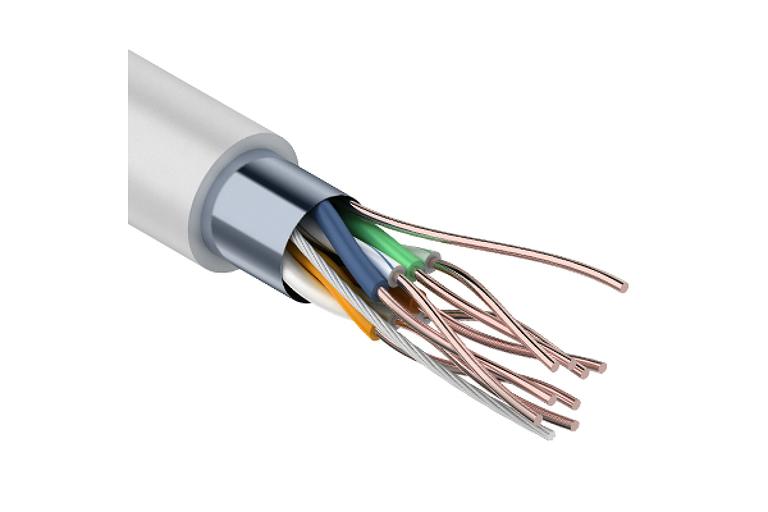 Кабель витая пара FTP 4PR 24AWG, CAT5e (бухта 305 м), REXANT. Цена за 1м фото 1