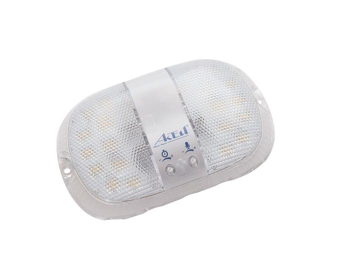 Светильник светодиодный Персей 8Вт, 8 00Лм, 220В с оптико-акустическим датчиком, многорежимный, регулировка акуст. датчика и времени свечения, защита от краж, антивандальный фото 3