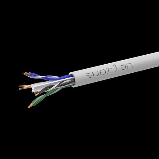 Витая пара UTP 4 пары AWG 23 Cat.6 внутренняя LSZH нг(А)-HF Cu Six UTP 6 4x2xAWG23 Cu LSZH нг(А)-HF In. 305м фото 2