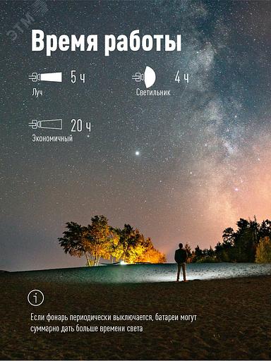Фонарь налобный аккумуляторный, 3Вт XPE, 5Вт COB, 1200Mah LI-On, зар. Micro USB фото 5