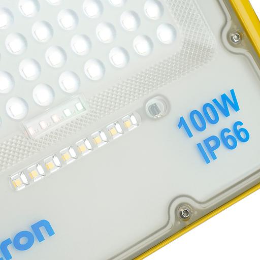 Прожектор светодиодный ДО-100w переносной аккумуляторный 6400K IP66 с зарядным устройством фото 4
