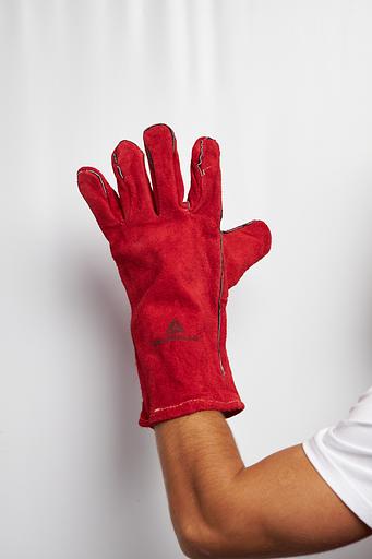 Перчатки сварщика из кожевенного спилка CA615K, размер 10 фото 3