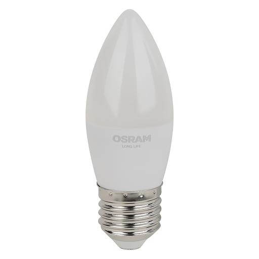 Лампа светодиодная LED 7Вт Е27 6500К 600Лм свеча 220В (замена 60Вт) OSRAM фото 2