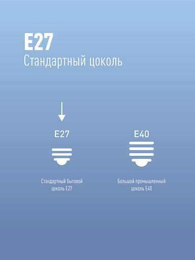 Лампа светодиодная LED 30Вт 220В Е27 D80х135 6500К дневной 2650 лм фото 4