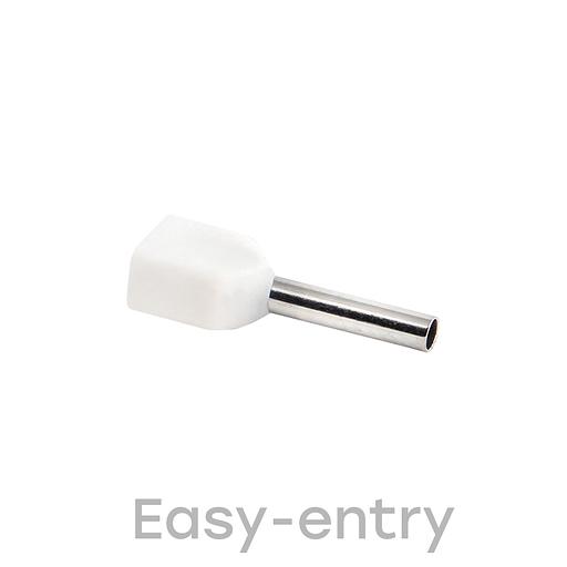 Наконечник штыревой втулочный изолированный НШвИ(2) 0.5-8 (50шт) фото 1