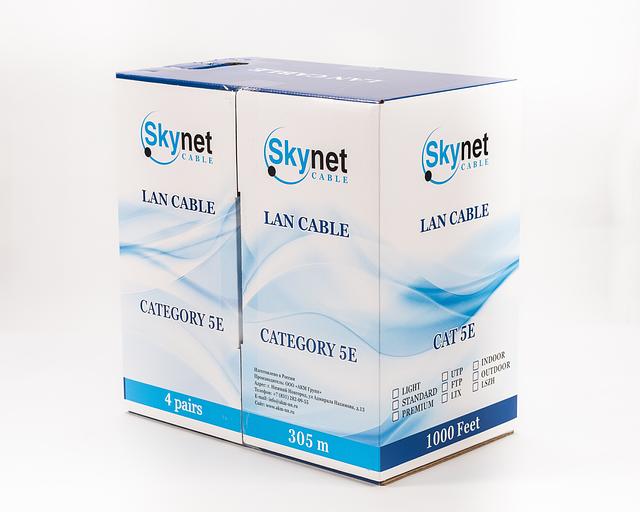 Витая пара FTP 4 пары AWG 24 Cat.5е экран внешняя Cu Light фото 2