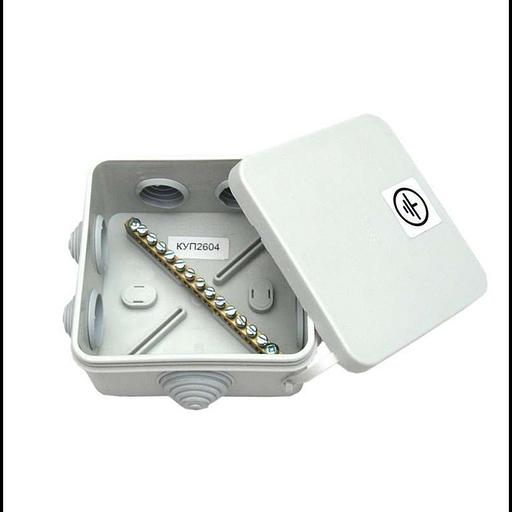 Коробка уравнивания потенциалов 100х100х50 КУП2604 фото 1