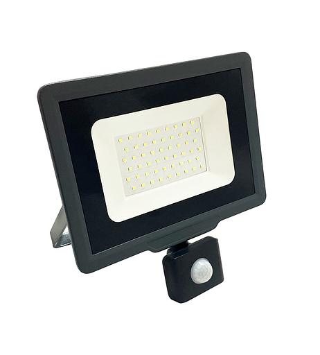 Прожектор светодиодный ДО-20Вт 6500К 1700Лм IP65 с датчиком движения Jazzway фото 1