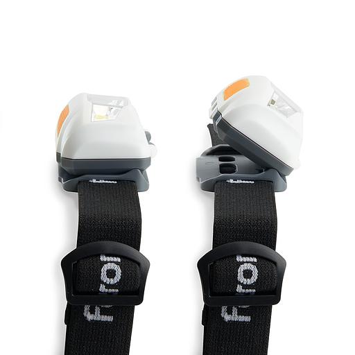 Фонарь светодиодный налобный на батарейках 3хAAA 1LED+2RED IP44 пластик фото 2