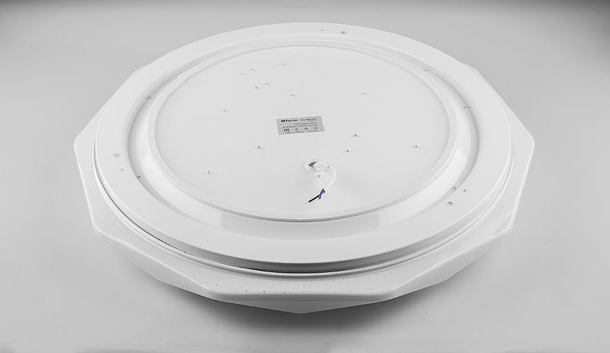 Светильник светодиодный ДБО-36w матовый с эффектом Звездного неба регулировкой цветовой температуры 3000-6500К светового потока max 2900Лм и режима освещенности с пультом управления и таймером выключения фото 3