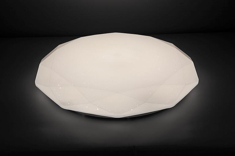 Светильник светодиодный ДБО-36w матовый с эффектом Звездного неба регулировкой цветовой температуры 3000-6500К светового потока max 2900Лм и режима освещенности с пультом управления и таймером выключения фото 5