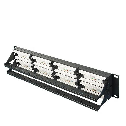 Патч-панель 19'. 48 портов RJ-45. UTP. Cat.5e. 2U фото 1