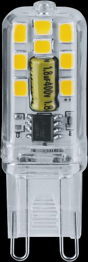 Лампа светодиодная LED 3вт 230в G9 тепло-белый капсульная фото 1