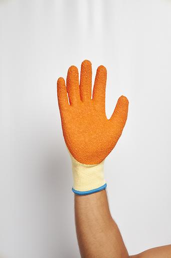 Перчатки VE730 трикотажные с латексным покрытием. размер 8 фото 2