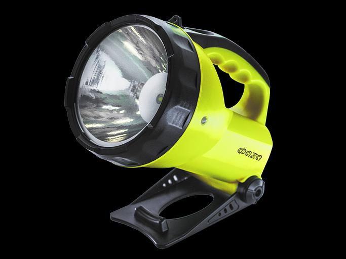 Фонарь светодиодный аккумуляторный AccuF6-L3W-gn зеленый фото 1