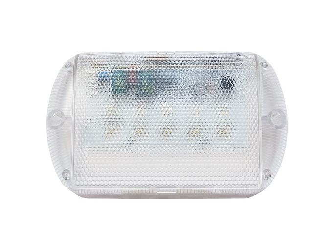 Светильник светодиодный ДБО-6Вт,, Гермес 6Вт 700Л с оптико-акустическим датчиком, защита откраж, антивандальный фото 1