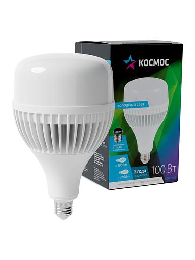 Лампа светодиодная LED 100Вт 220В E27 D160х270 6500К дневной 8300 лм фото 5