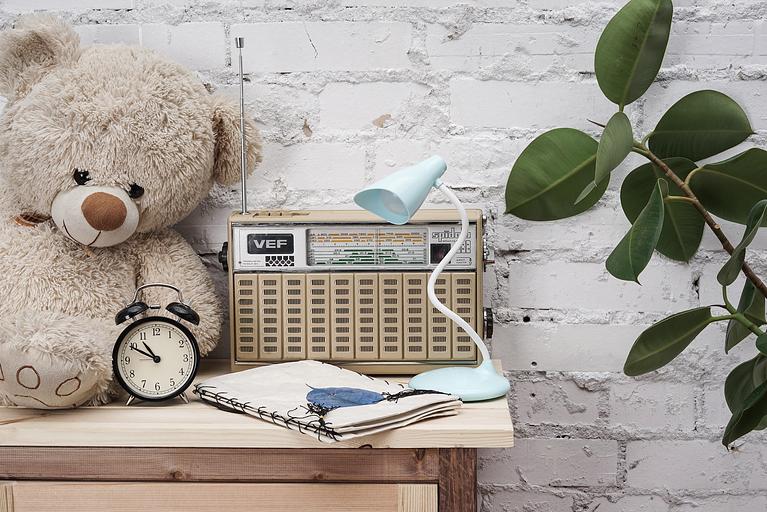 Светильник настольный, 3W. Сенсорный выключатель. Голубой. ТМ фото 2