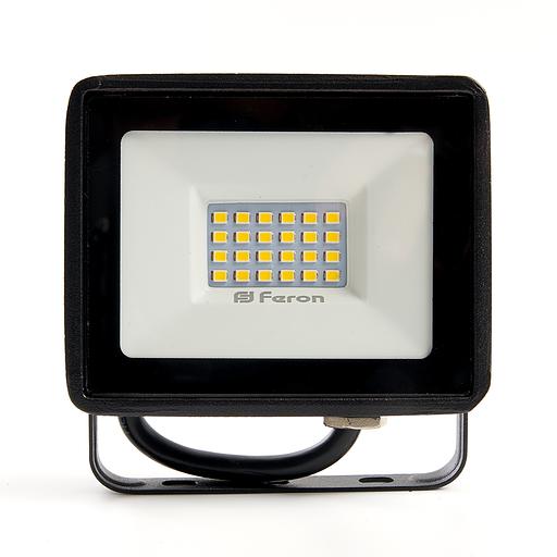 Прожектор светодиодный ДО-30w 6400К 2400Лм IP65 черный фото 4