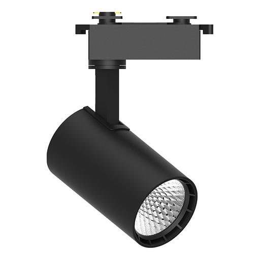 Светильник светодиодный трековый на шинопровод ДПО-10w 4000К 800Лм черный Feron.ONE фото 1