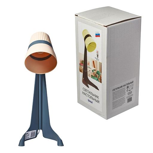 Светильник настольный 40W E14 Механический выключатель Черный с кремовым ULO-K22 D/E14/A BLACK/CREAM фото 1