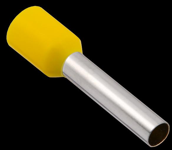 Наконечник НШВИ 6,0-18 6мм2 с изолированным фланцем (100шт/упак) GENERICA фото 1