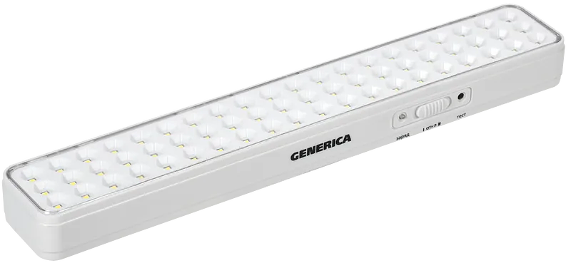 Светильник аккум. ДБА 1060 непост. 60LED 6ч 6Вт GENERICA фото 1