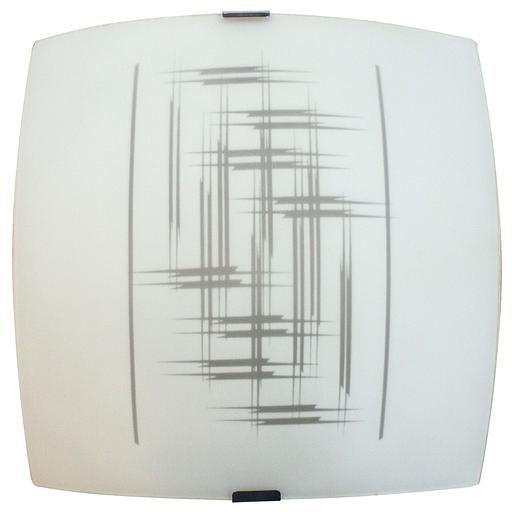 Светильник НПБ-09-60-003 М83 Элегант матовый белый клипсы штамп металлик ИУ фото 1