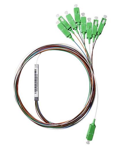 PLС сплиттер 1х8, 0.9мм, SC/APC фото 2
