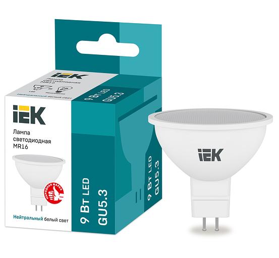 Лампа светодиодная LED 9вт 230в GU5.3 белый фото 1