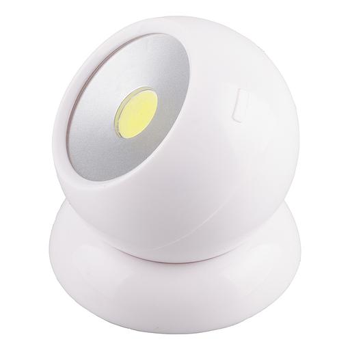 Светильник светодиодный 3w поворотный белый фото 1