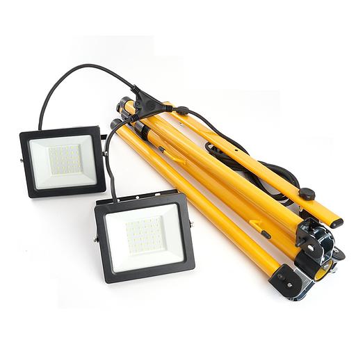 Прожекторы светодиодные ДО-2х50 на штативе 6400К 9000Лм IP65 фото 6